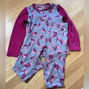 Smartwool Kids Merino 250 Base Layer Set - Size Medium